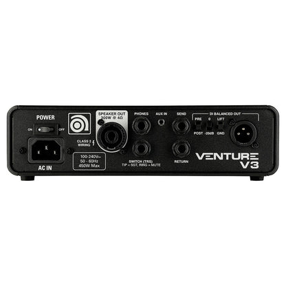 Ampeg Venture V3 Bass Head 300 Watts @ 4 Ohms