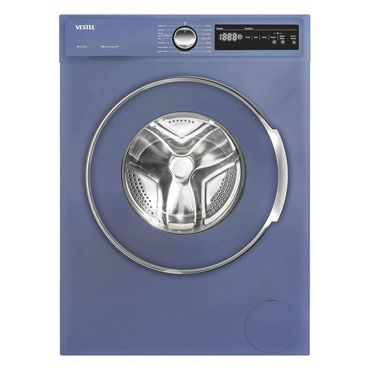 Vestel W812T2TBLU 8kg Steam Washing Machine Blue