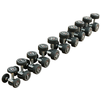 Axox Fitness Round Dumbbell Set - Pair - 2.5Kg-25Kg