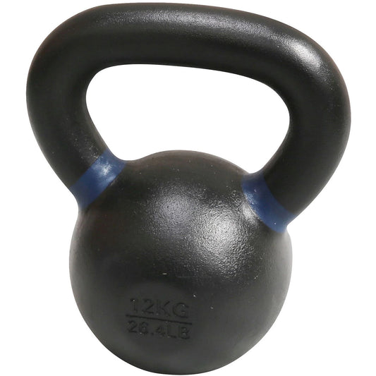 Axox Fitness Cast Iron Kettlebell With Color Ring - 12kg