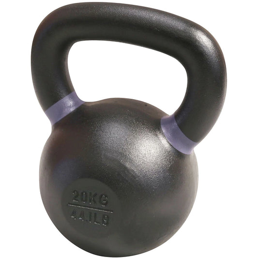 Axox Fitness Cast Iron Kettlebell With Color Ring - 20kg