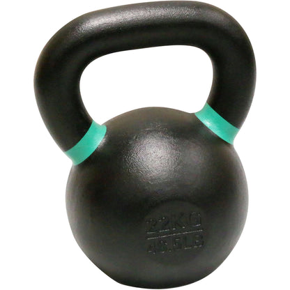 Axox Fitness Cast Iron Kettlebell With Color Ring - 22kg
