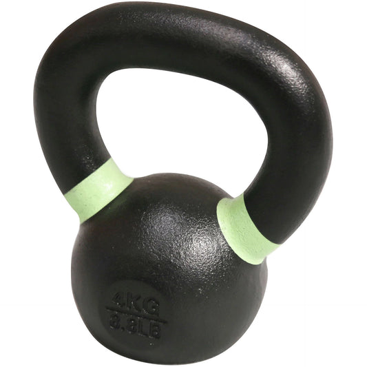 Axox Fitness Cast Iron Kettlebell With Color Ring - 4kg