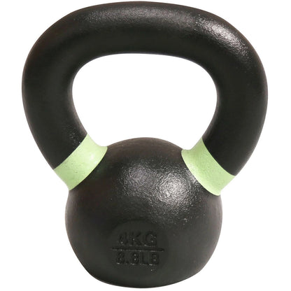 Axox Fitness Cast Iron Kettlebell With Color Ring - 4kg