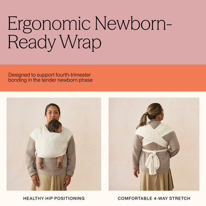 Ergobaby - Aura Sustainably Sourced Knit Baby Wrap