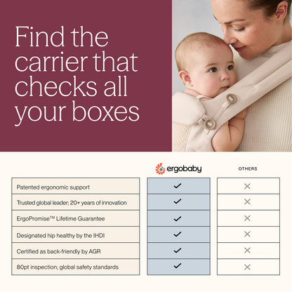 Ergobaby - Aura Sustainably Sourced Knit Baby Wrap