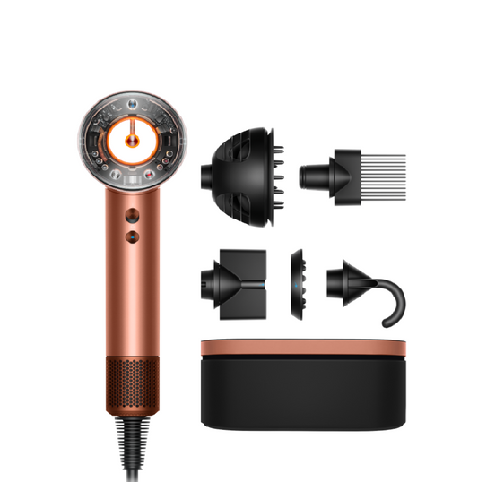 Dyson Supersonic Nural™ Hair Dryer - Curly+Coily (Amber silk)