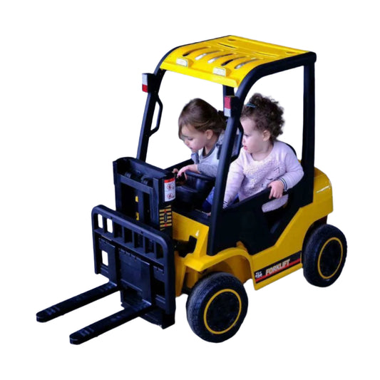 Rechargeable Car Crane Forklift Yellow For Kids NI-DLS08