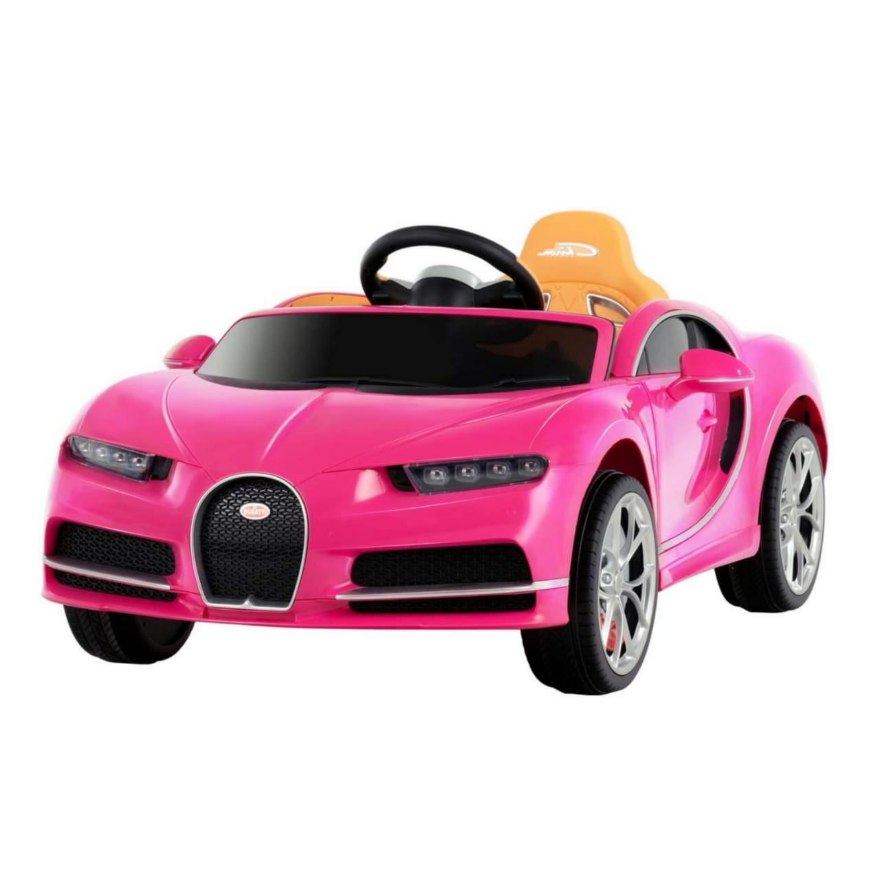 Bugatti Chiron – Kids Ride On Car Battery Operated Electric Cars for Kids Pink