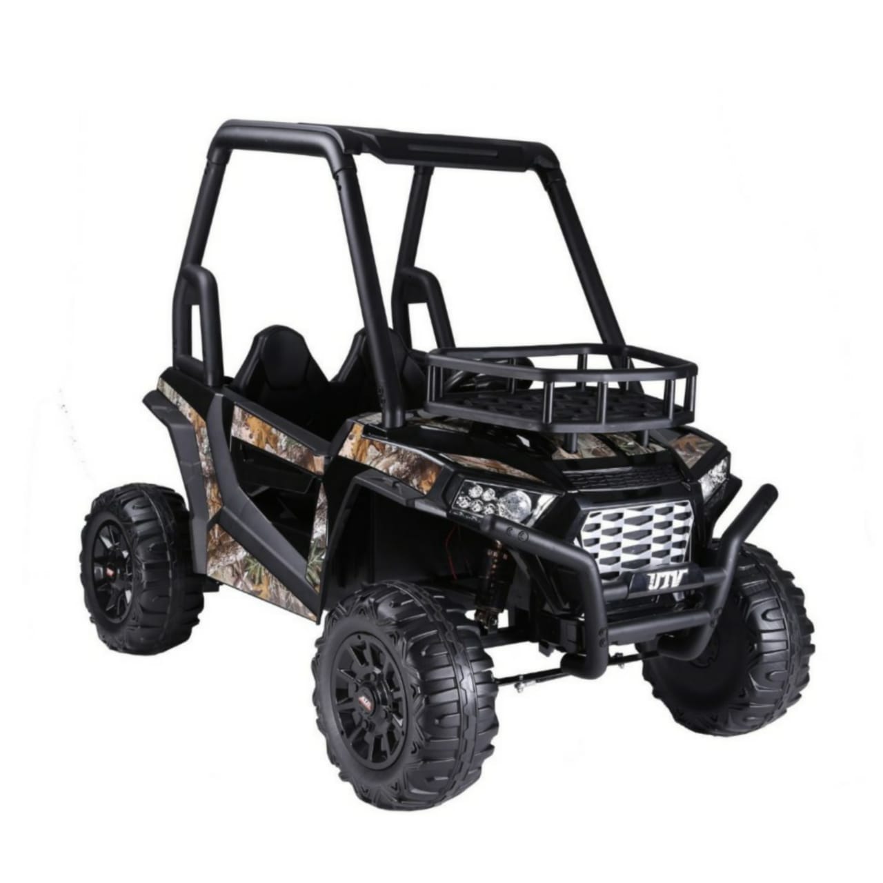 Bio Car Double Seater Quadzilla Crawler Buggy For Big Kids BLACK-NI-360R