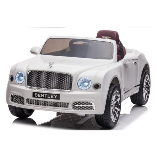 Bentely – Kids Rideon Car 12V – White – LB-1160EL