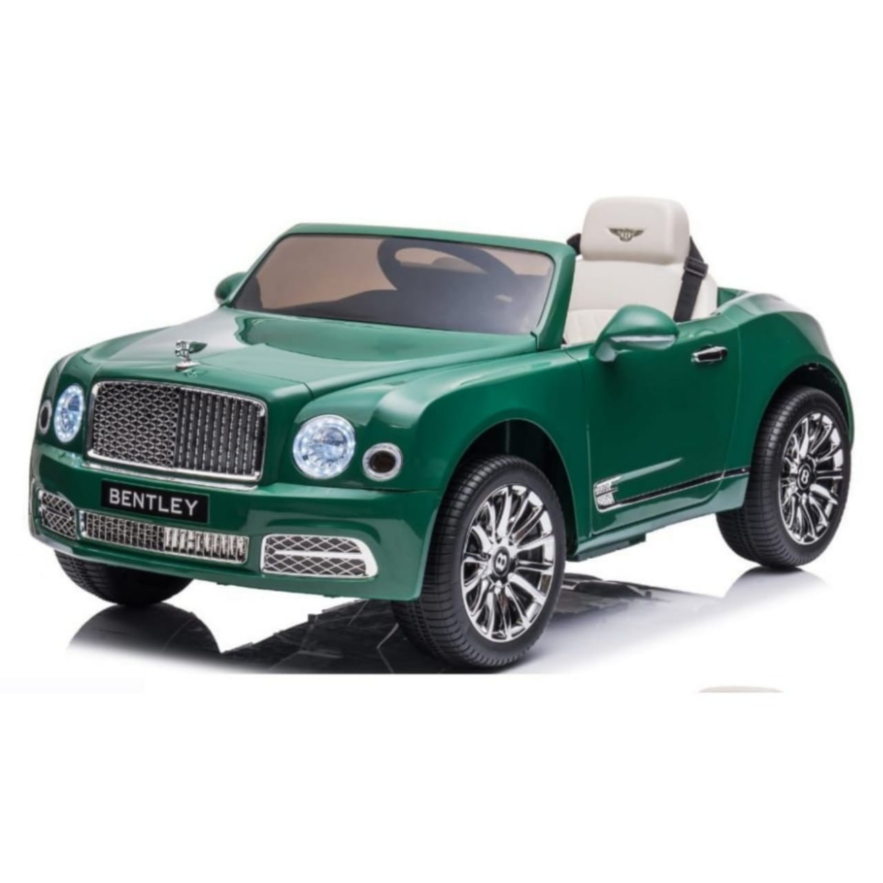 Bentely – Kids Rideon Car 12V – White – LB-1160EL