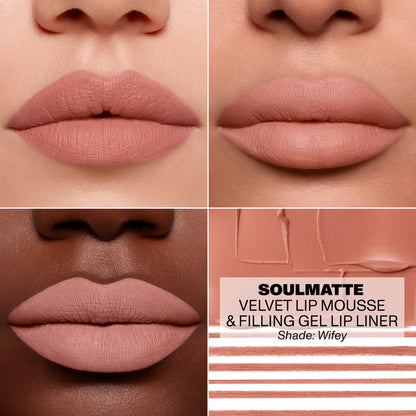 Morphe Soulmatte Filling Gel Lip Liner 0.21g