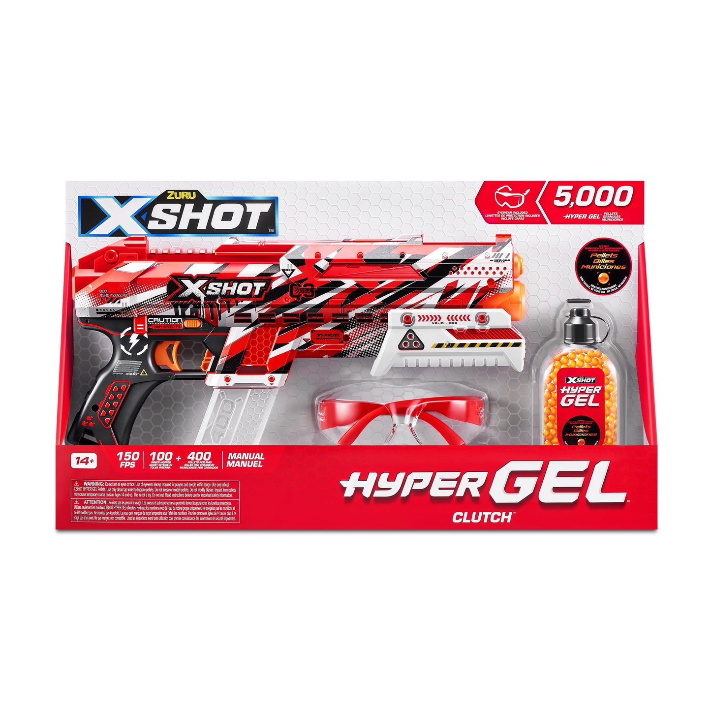 X-Shot - Hyper Gel Small Blaster (5000 كبسولة)