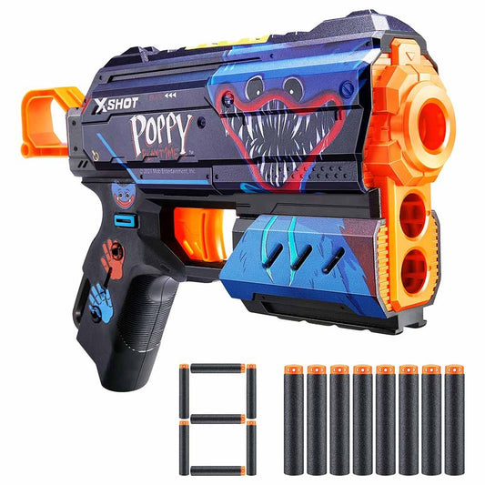 X-Shot - Skins Flux (8 Darts) Poppy Playtime S1
