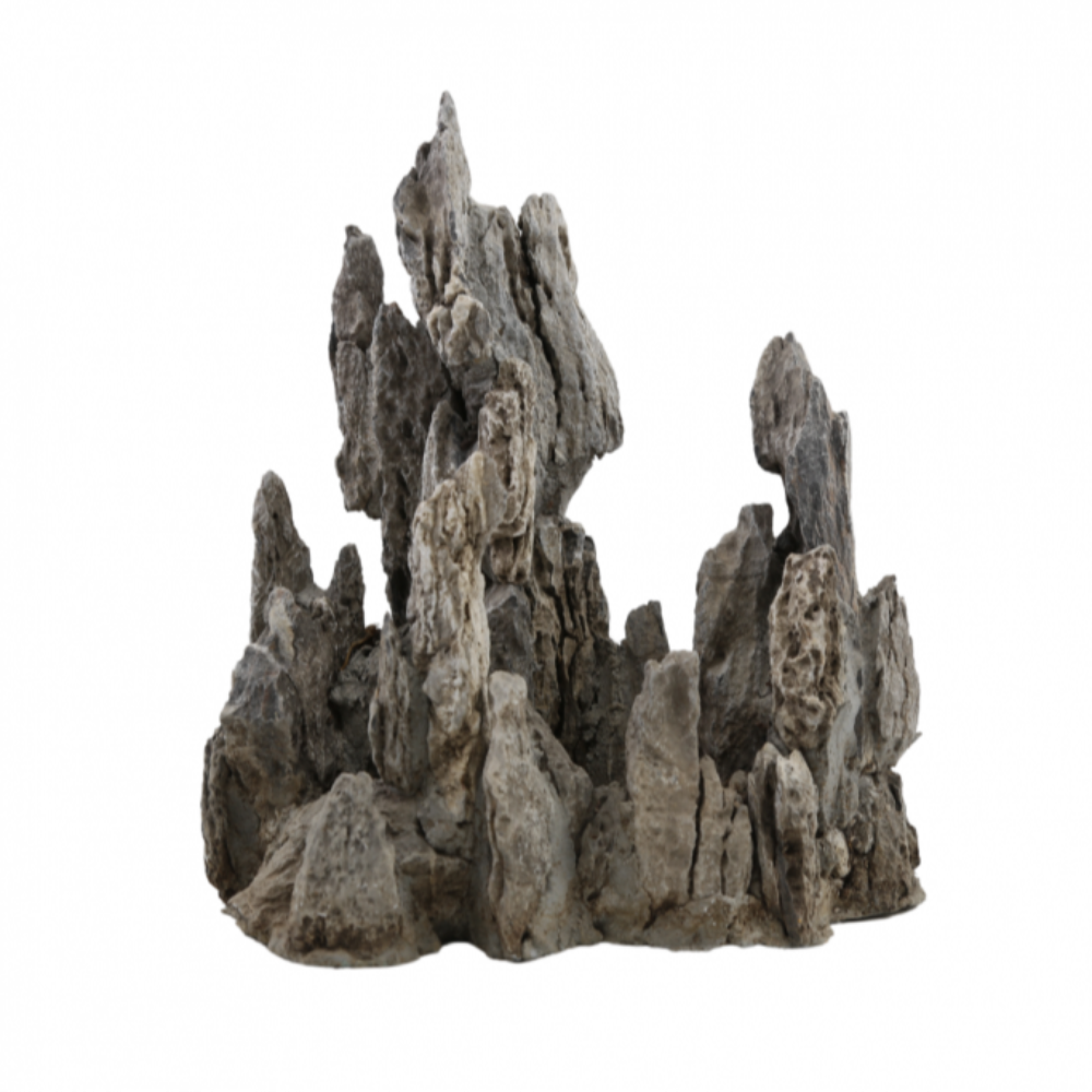 Natural Color Aquarium Waterfall Seriyu Stone Rock (1pc/Box)