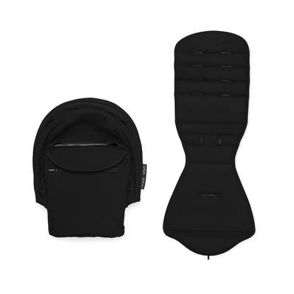 Stokke YOYO3 White Frame & 6+ Black Bundle