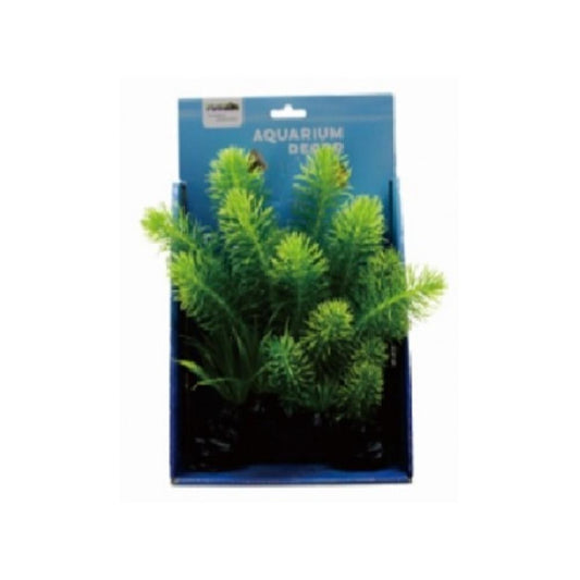 Yusee Aquarium Decoration Plant Artificial Plant 20cm