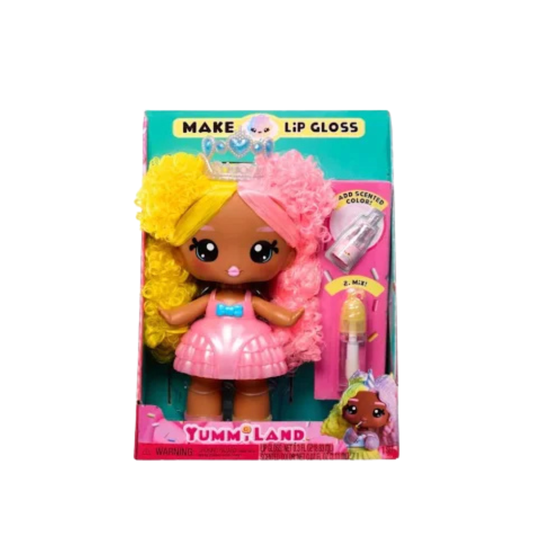 Yummiland Large Doll W/ Lip Gloss Nia Candy Fluff