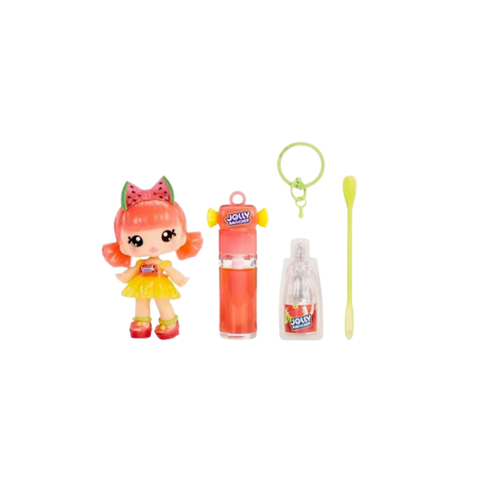 Yummiland x Licensed Sweets Lip Gloss Doll Jolly Rancher Mimi Watermelon