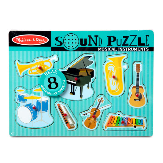 Melissa and Doug Musical Instruments Sound Puzzle