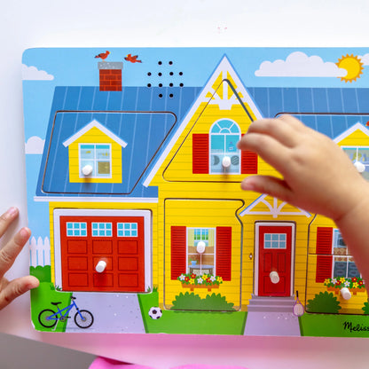 Melissa and Doug Around the House Sound Puzzle