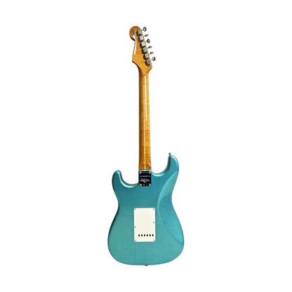 Fender 9236009325 Custom Shop S21 LTD RSTD Pine Strat LCC – Faded Teal Green Metallic