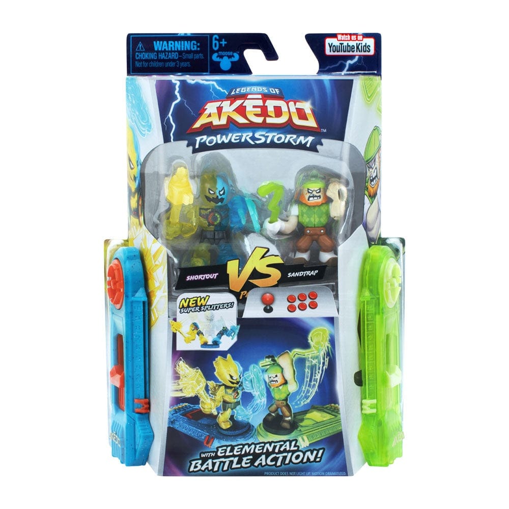 Akedo Toys Akedo S4 Versus Pk Shortout Vs Sandtrap