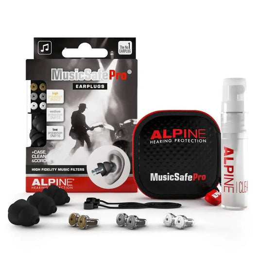 Alpine MusicSafe Pro Earplugs - Black