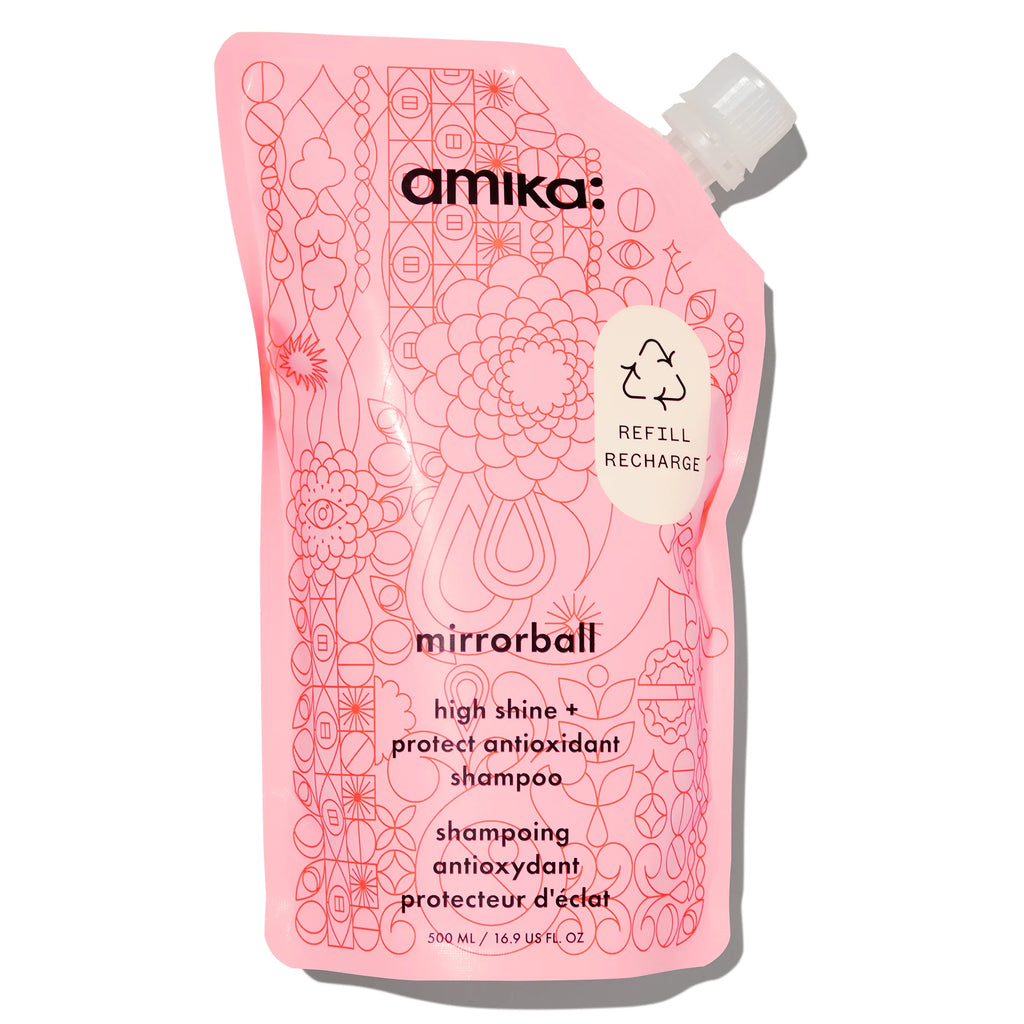 Amika - Mirrorball High Shine + Protect Antioxidant Shampoo Refill Pouch