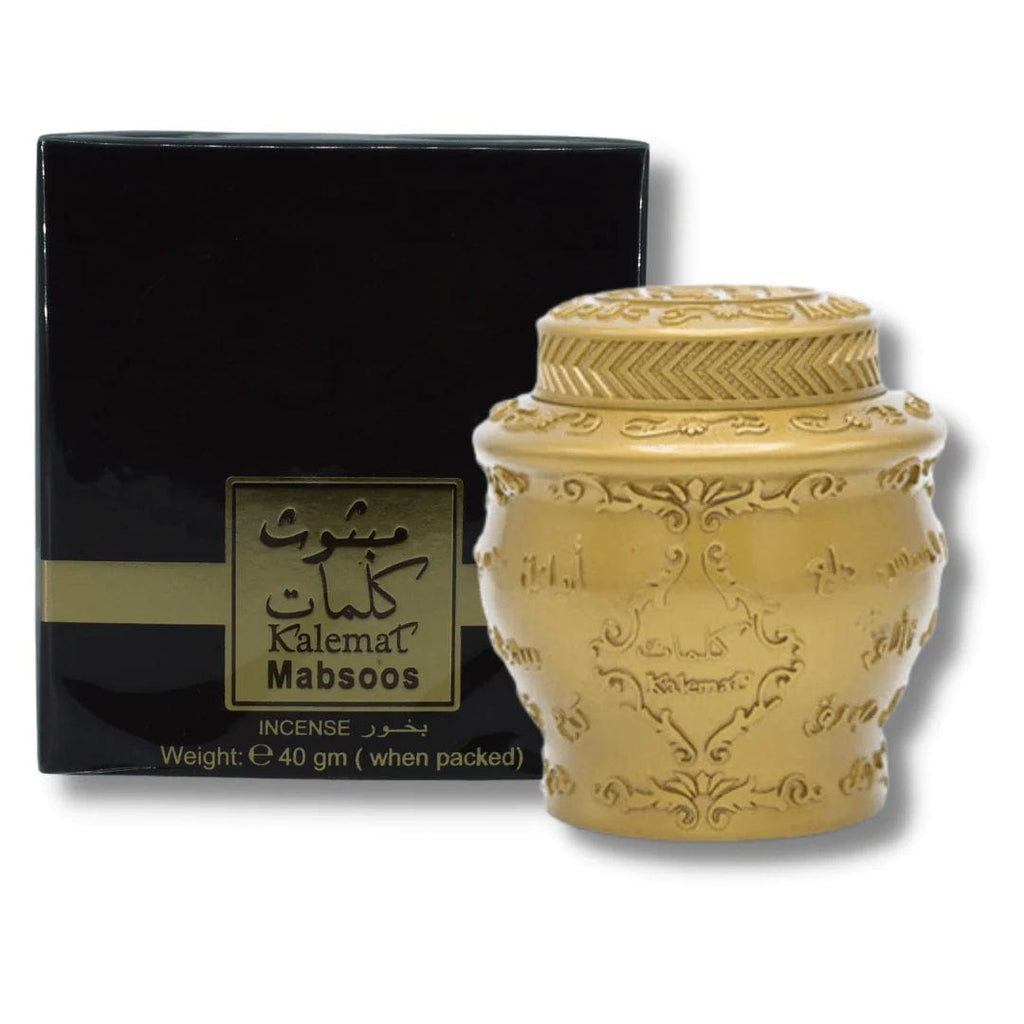 Arabian oud Perfumes Arabian Oud Mabthoth Kalemat Incense, 40 gm