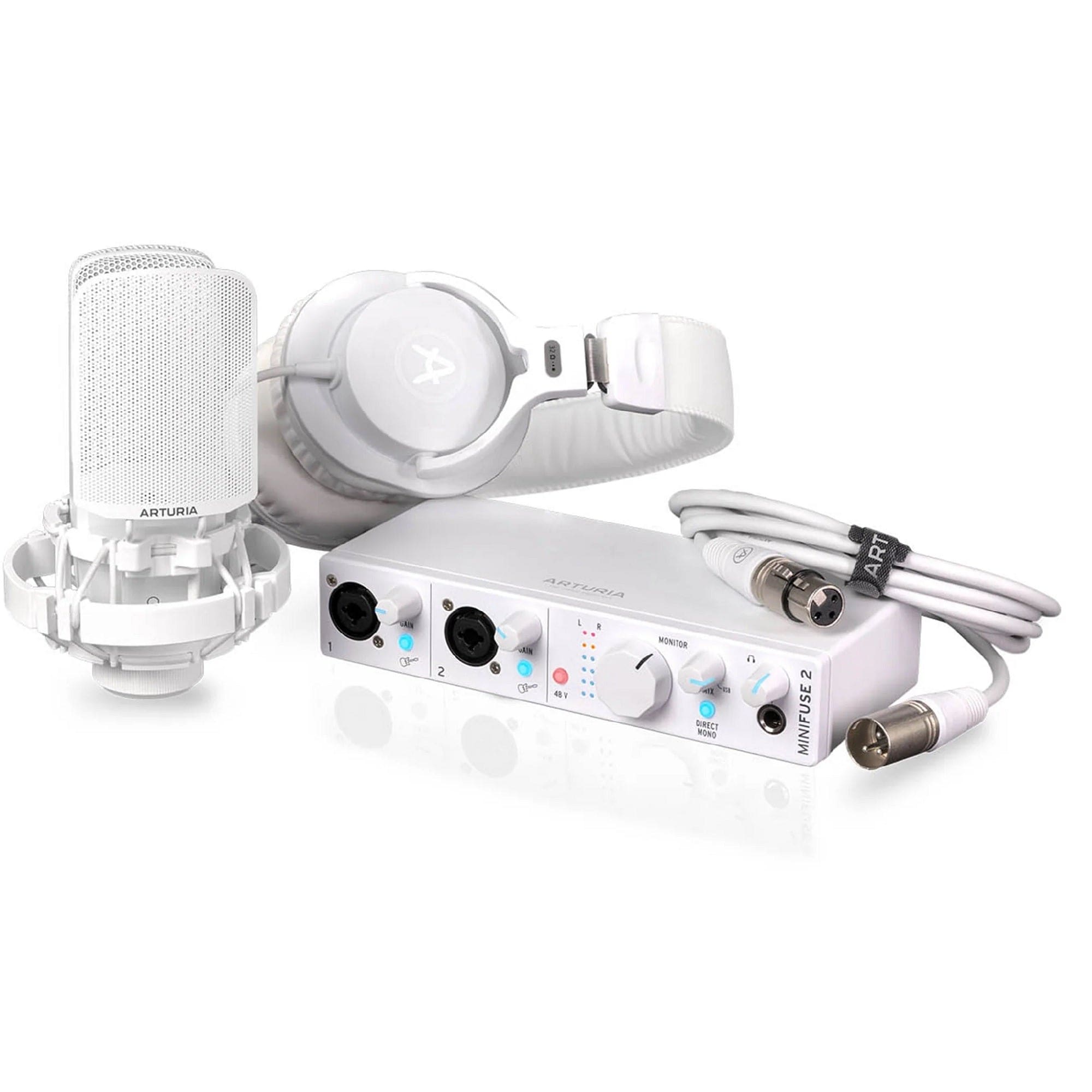Arturia Electronics Arturia - Minifuse Recording Pack - White
