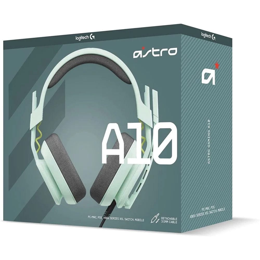 ASTRO A10 PC Sea Glass Mint Gaming Headset