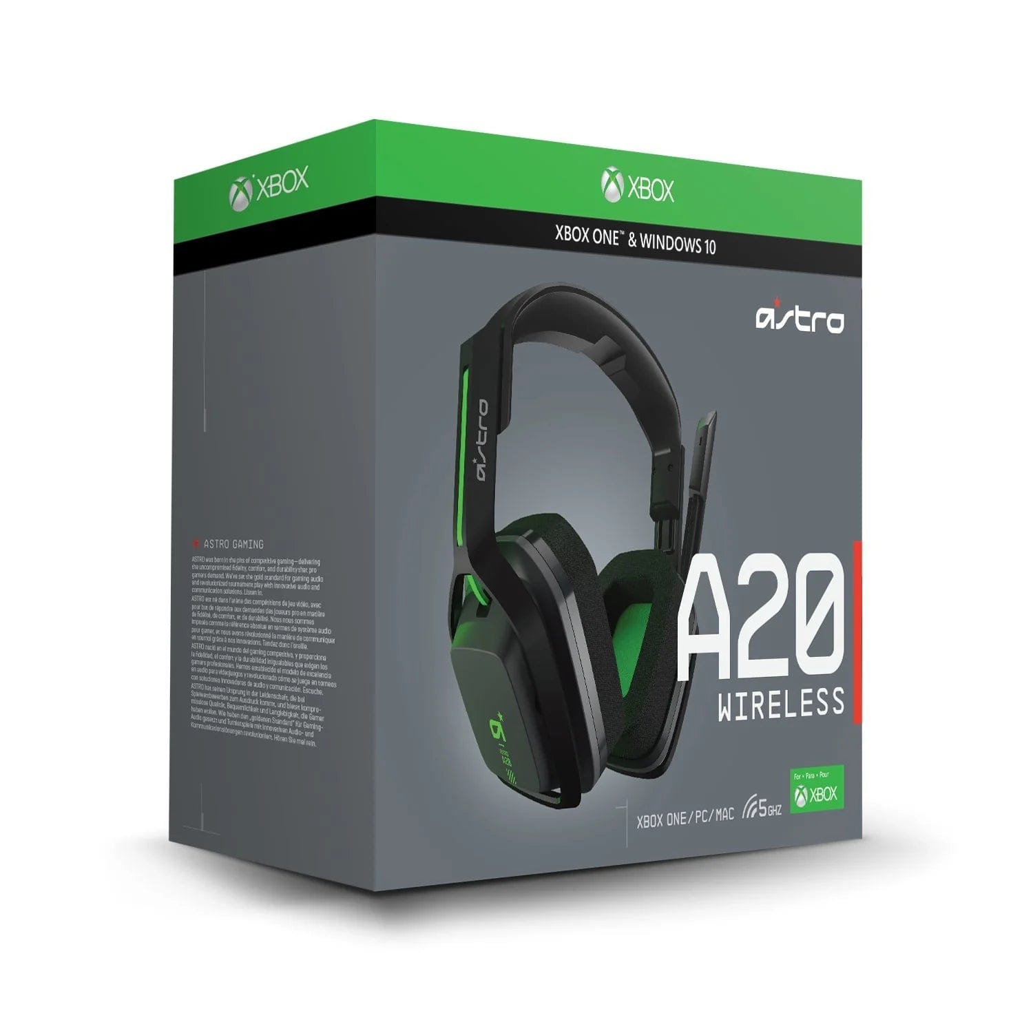 Astro A20 Gen1 Gaming Headset Xbox One (Gray)