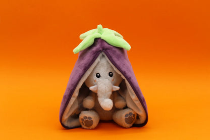 Les Déglingos - Veggie Series Velvet The Elephant - Eggplant