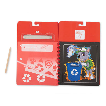 Melissa and Doug Paw Patrol Scratch Art Pad - Marshall