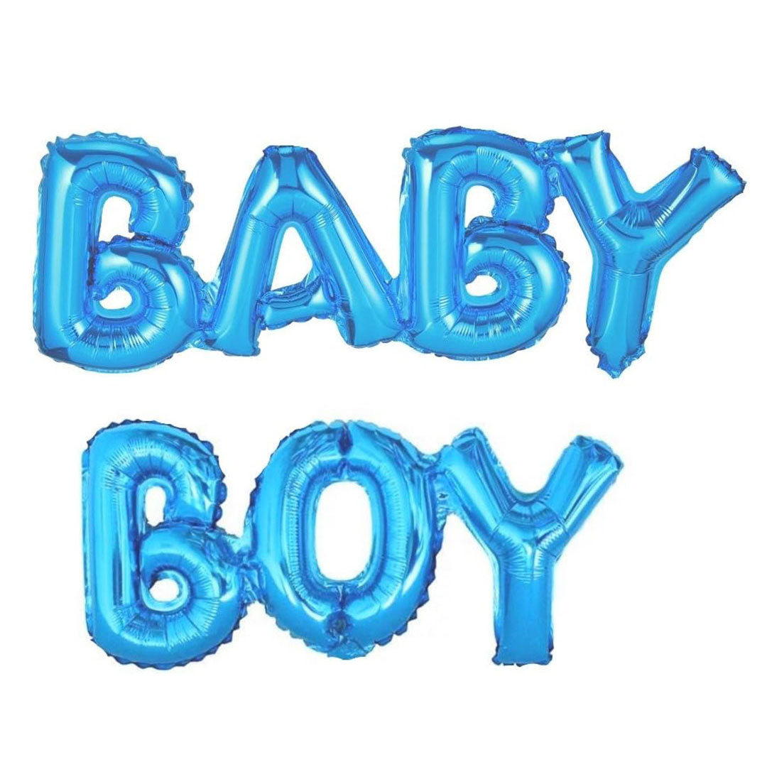 Baby Boy Foil Balloons