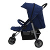 Baby's Club Babies Baby's Club Comfort 3 - Wheel Stroller, 4-Step Reclining Backrest Seat - Navy Blue