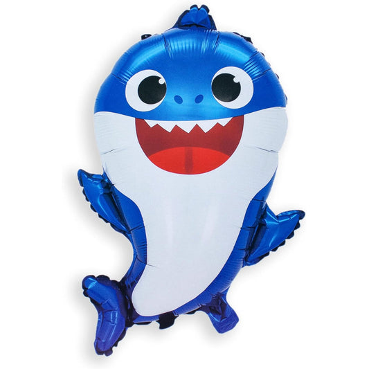 Baby shark Blue Foil Balloon Party Decoration 1pc 72*52cm