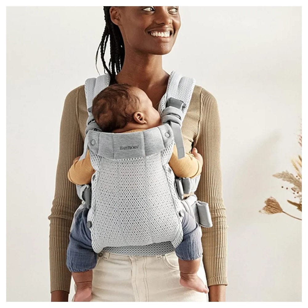 BabyBjorn Babies BabyBjorn Baby Carrier Harmony 3D Mesh - Silver