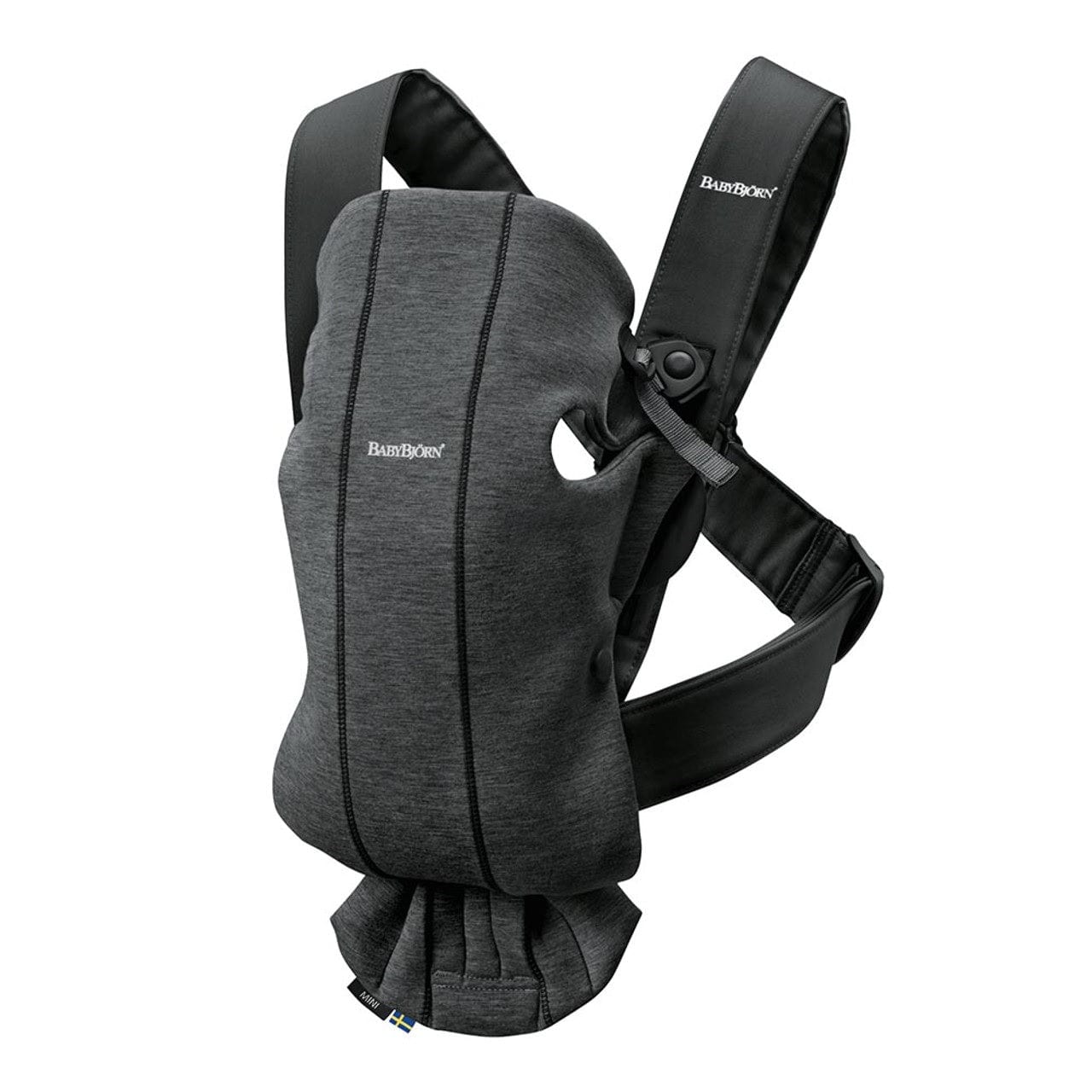 BabyBjorn Babies BabyBjorn Baby Carrier Mini 3D Jersey - Charcoal Grey