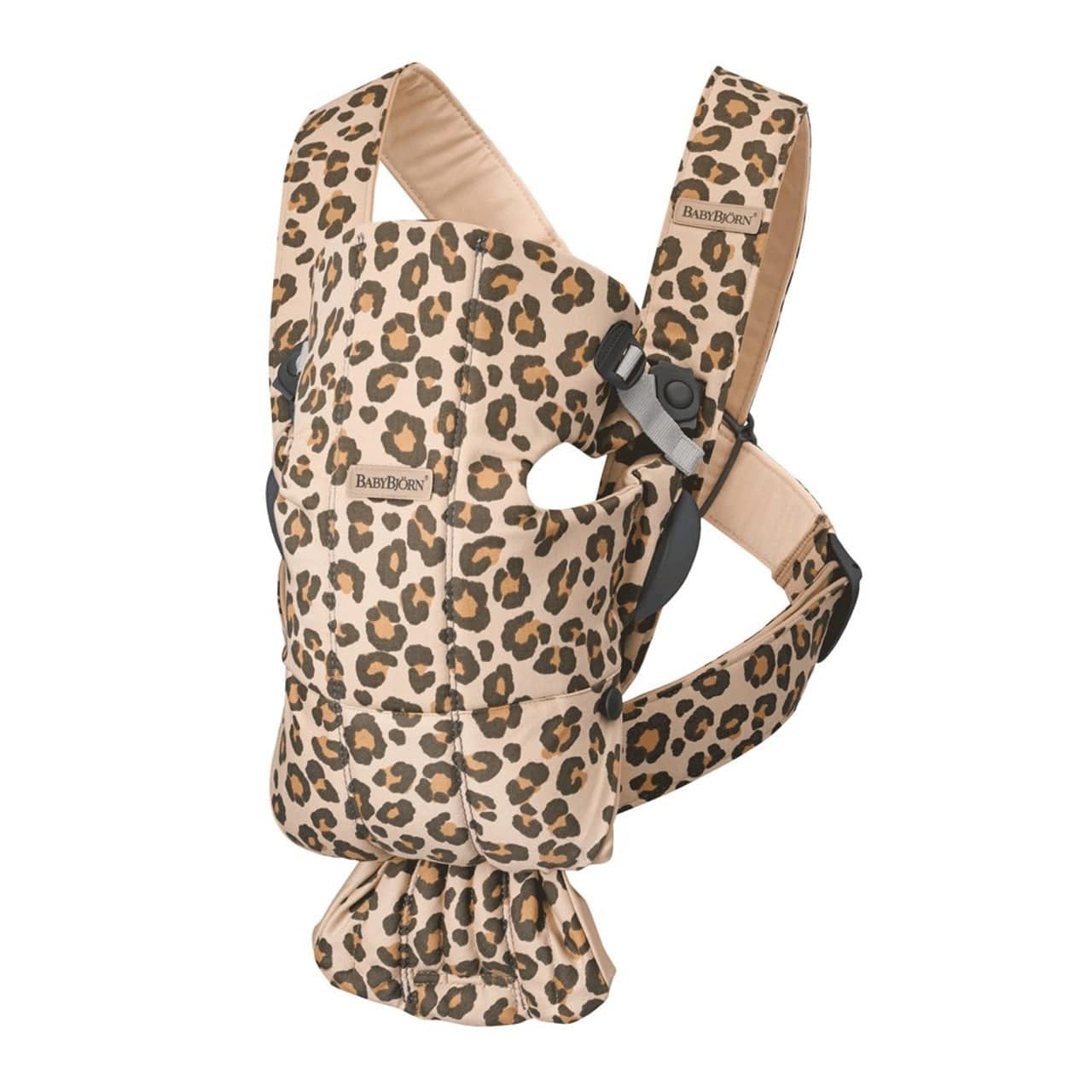 BabyBjorn Babies BabyBjorn Baby Carrier Mini Cotton - Beige/Leopard