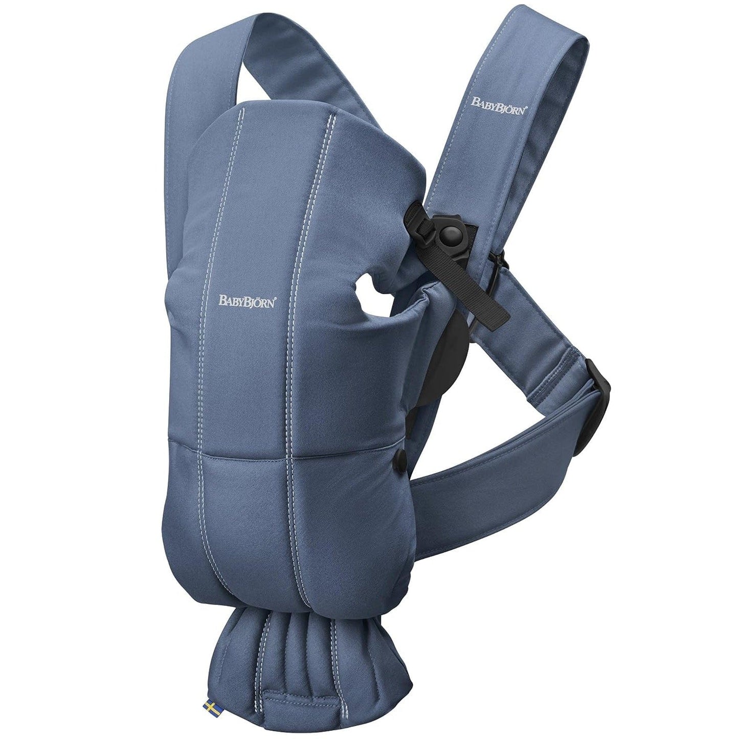 BabyBjorn Babies Babybjorn Baby Carrier Mini Cotton - Vintage Indigo