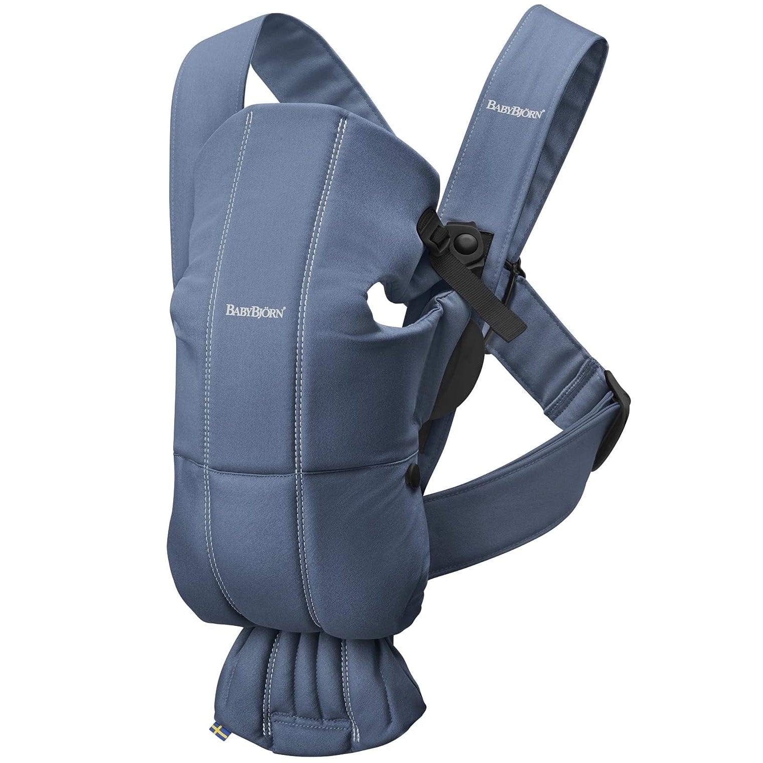 BabyBjorn Babies Babybjorn Baby Carrier Mini Cotton - Vintage Indigo