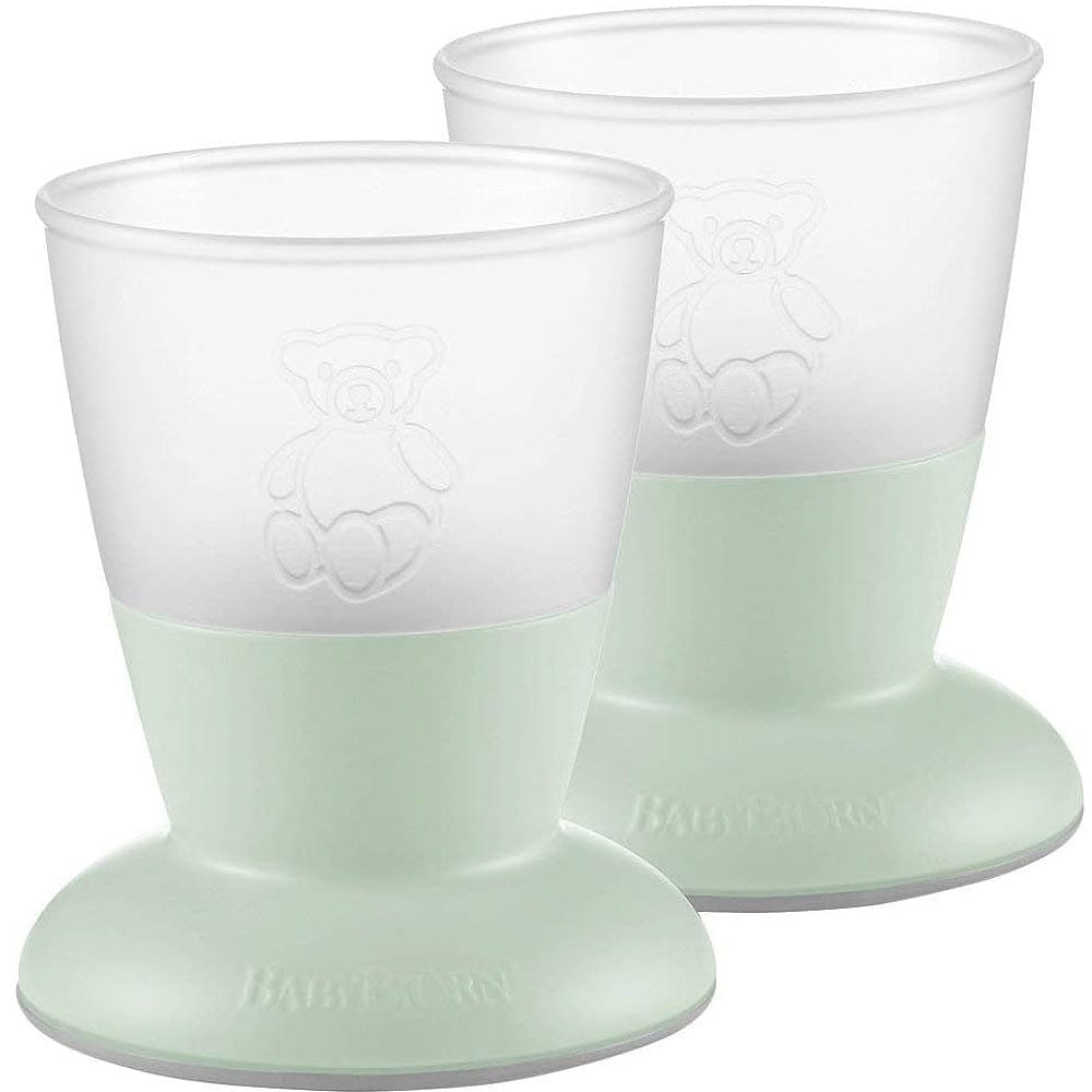 BabyBjorn Babies BabyBjorn Baby Cup Set - Powder Green