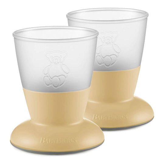 BabyBjorn Babies BabyBjorn Baby Cup Set - Powder Yellow