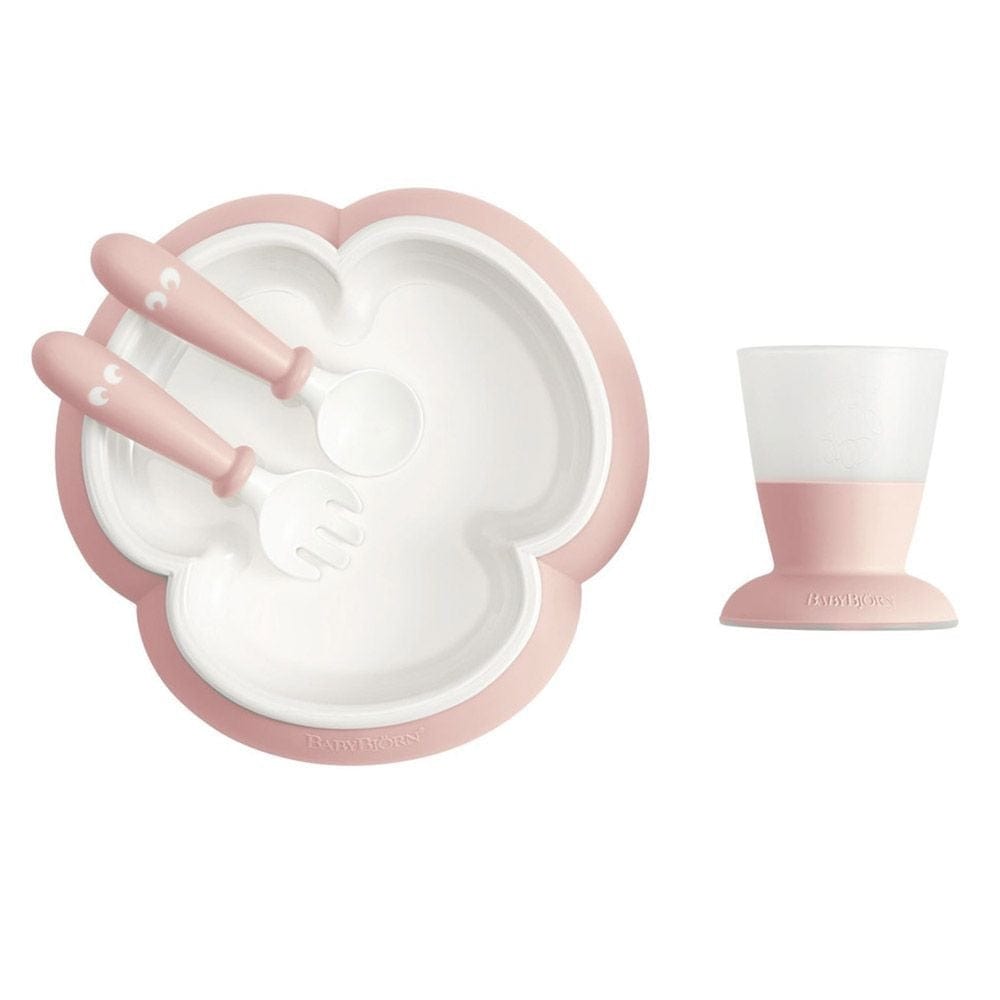 BabyBjorn Babies BabyBjorn Baby Feeding Set - Powder Pink