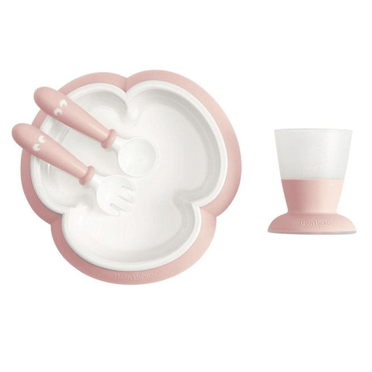 BabyBjorn Babies BabyBjorn Baby Feeding Set - Powder Pink