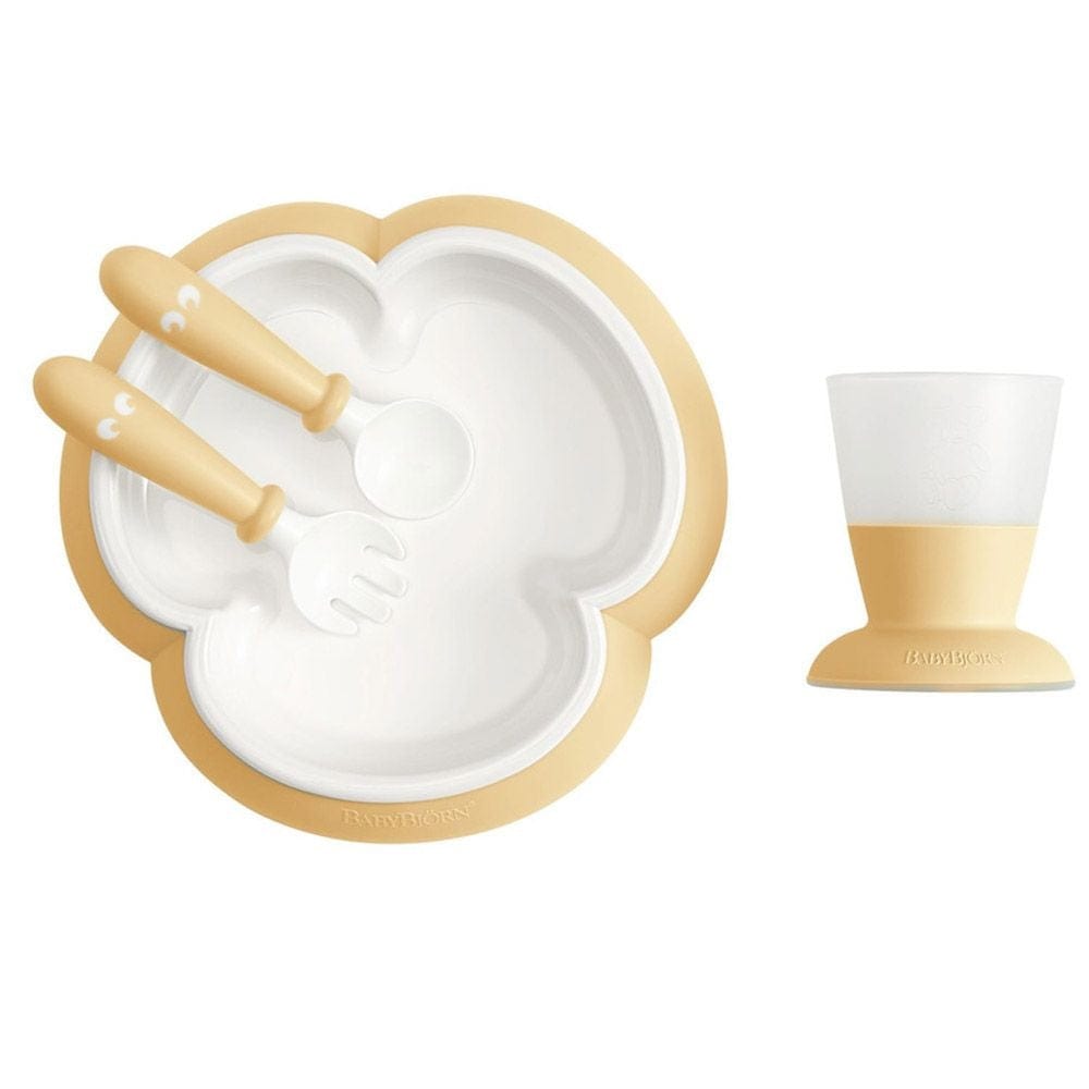 BabyBjorn Babies BabyBjorn Baby Feeding Set - Powder Yellow