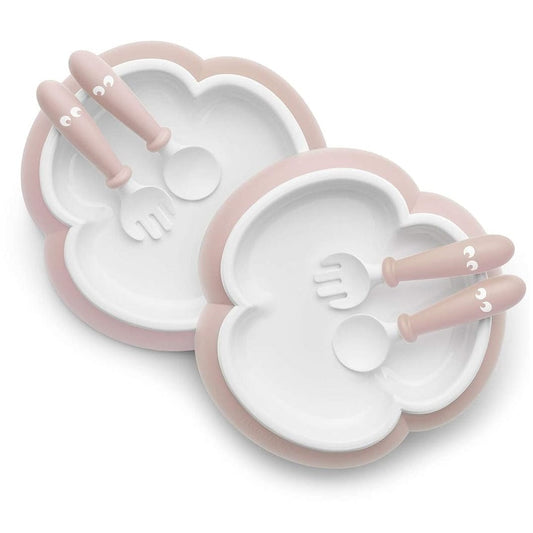 BabyBjorn Babies BabyBjorn Baby Plate Set - Powder Pink